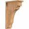 Ekena Millwork Pescadero Smooth Corbel w/Backplate, Western Red Cedar, 5 1/2"W x 14"D x 22"H COR06X14X22PEC01SWR - alternate 1